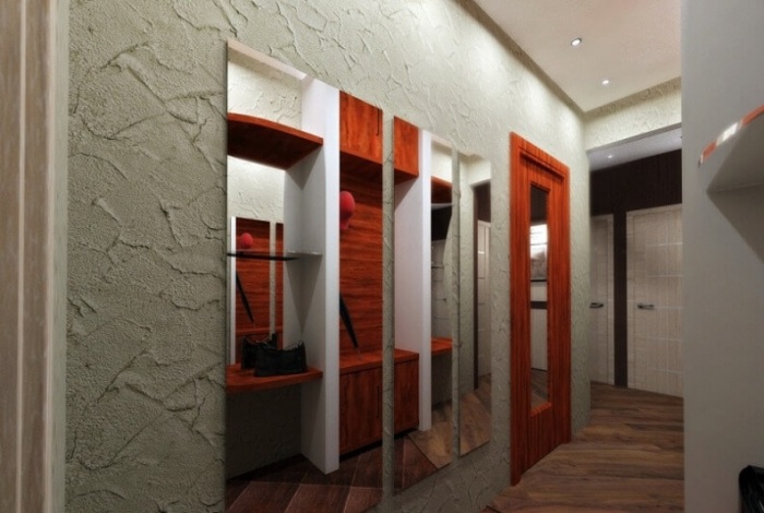 Дизайн коридора в панельном доме + фото