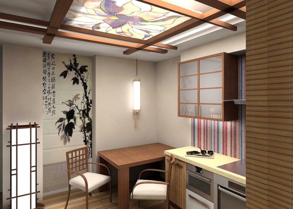 Кухня в японском стиле + фото