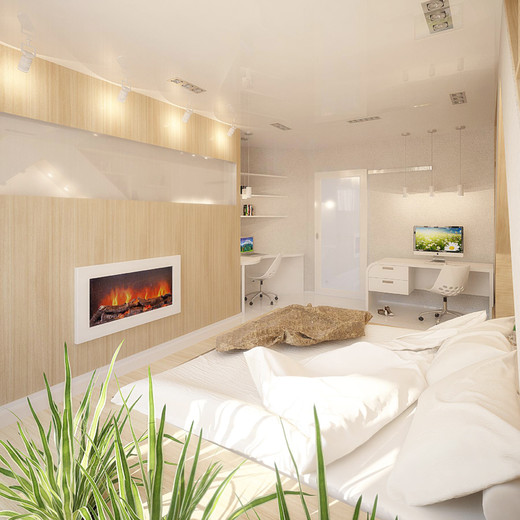 Дизайн маленькой спальни 9 кв м +фото