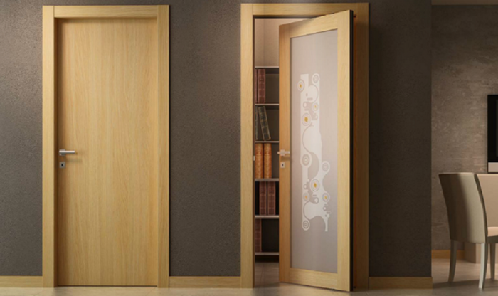 Дизайн межкомнатных дверей в квартире + фото
