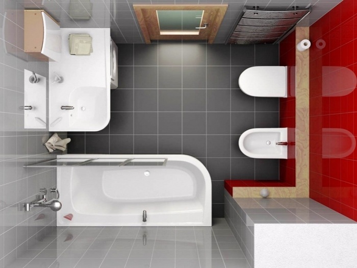 Дизайн ванной комнаты 9 кв м + фото