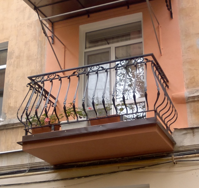 Французский балкон + фото