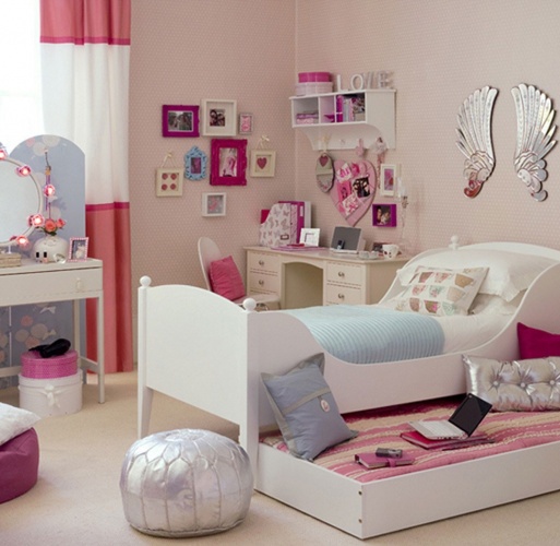 Дизайн детской комнаты для двух девочек + фото