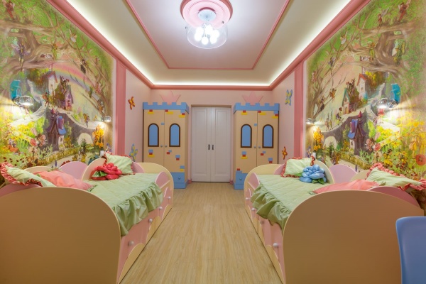 Дизайн детской комнаты для двух девочек + фото