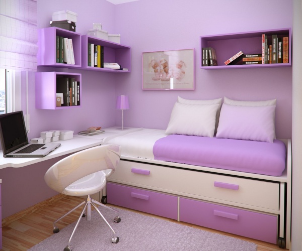 Дизайн комнаты для подростка девочки + фото