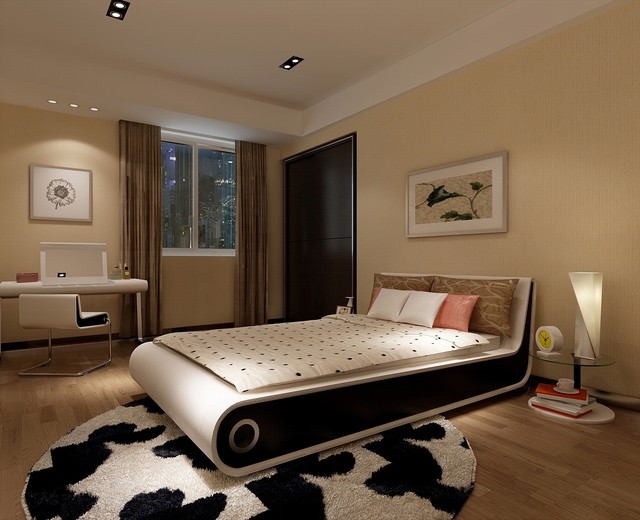 Интерьер спальни в современном стиле + фото