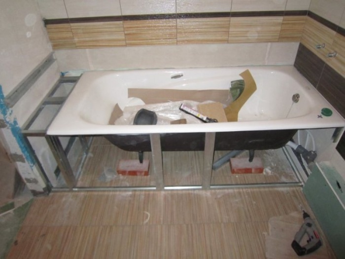 Установка панелей пвх в ванной