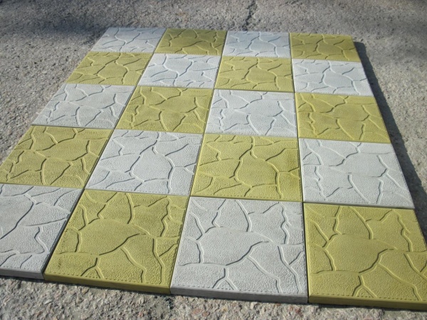 Виды тротуарной плитки с фото: укладка, формы