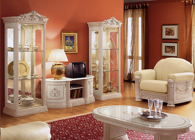 Мебель в классическом стиле для гостиной + фото