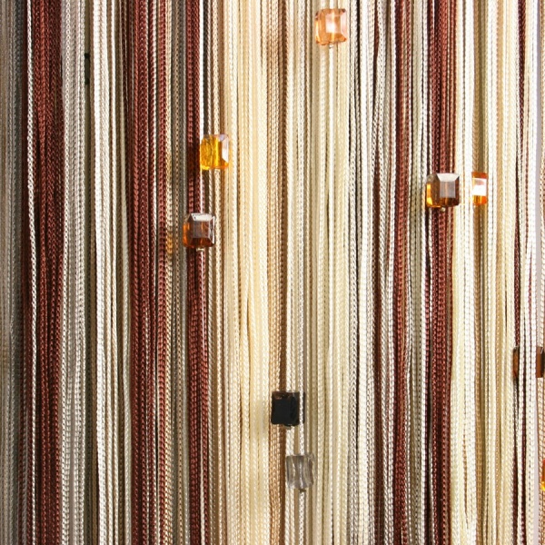Нитевые шторы в интерьере + фото