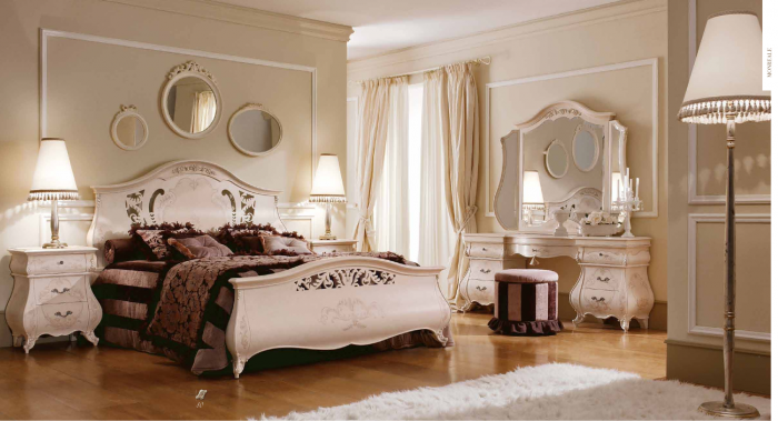 Спальня в классическом стиле + фото