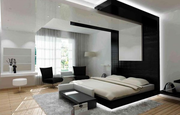 Спальня в современном стиле + фото